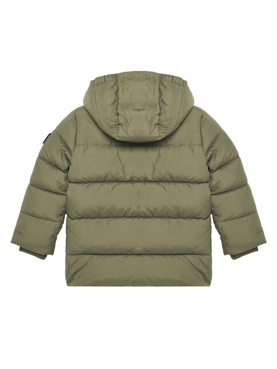 Calvin Klein Jeans Calvin Klein Jeans Geacă de iarnă Essential IB0IB01276 M Verde Regular Fit