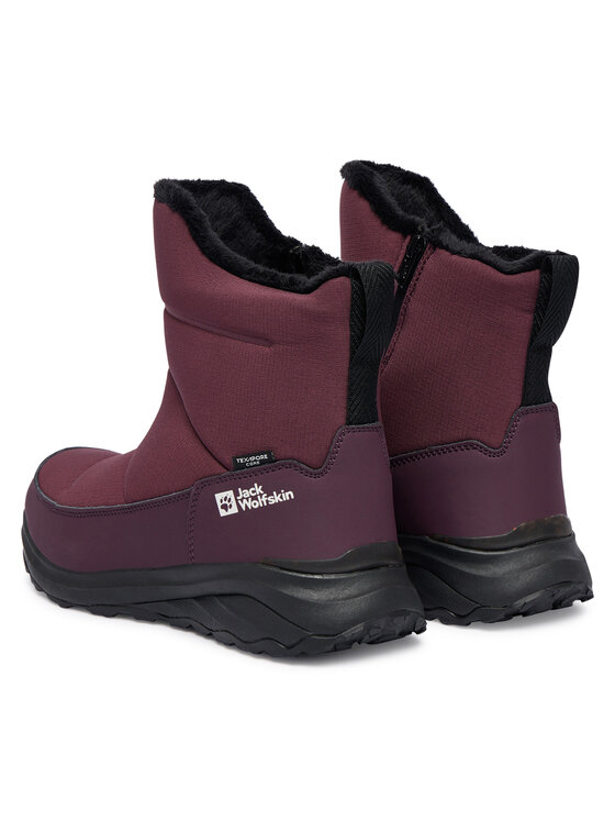 Jack Wolfskin Jack Wolfskin Stivali da neve Dromoventure Texapore Boot 4059881 Bordeaux