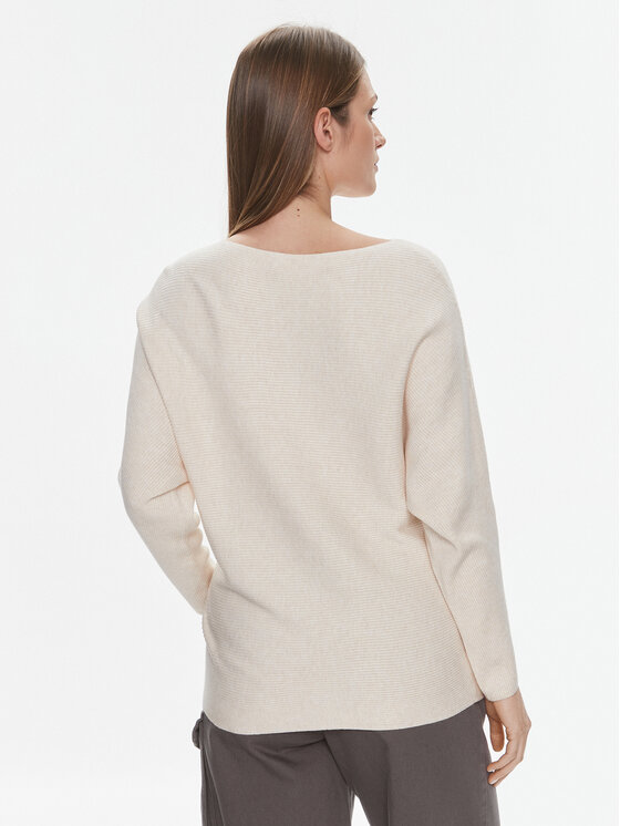 s.Oliver s.Oliver Πουλόβερ 2133057 Μπεζ Relaxed Fit