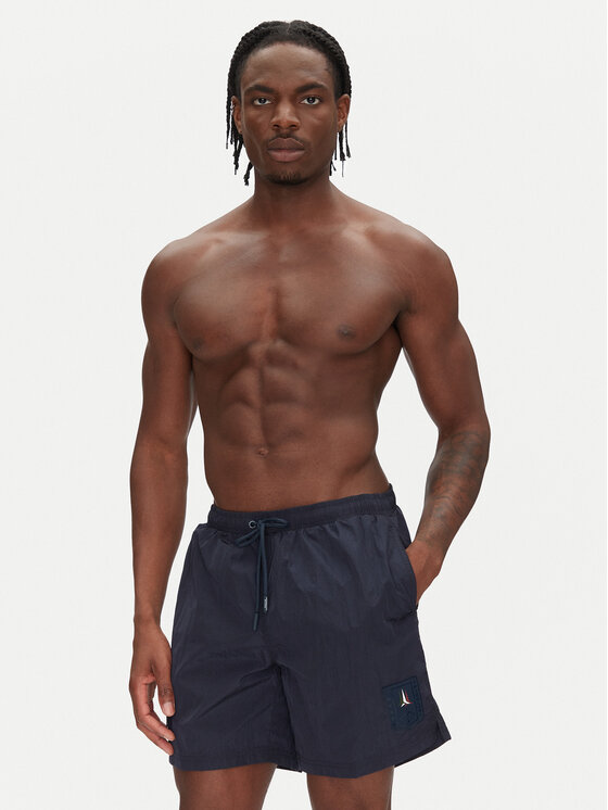 Aeronautica Militare Aeronautica Militare Badeshorts 251BW224CT3538 Dunkelblau Regular Fit