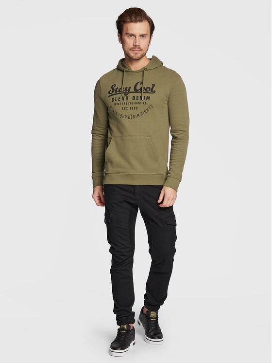 Felpa 20714578 Verde Regular Fit