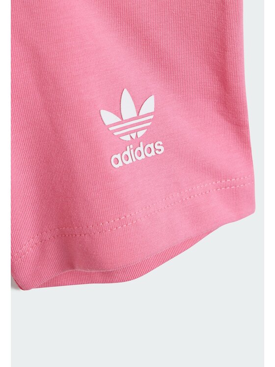 adidas adidas Dres 152153 Różowy Slim Fit