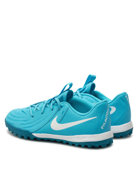 Nike Nike Взуття для футболу Jr Phantom Gx II Academy Tf FJ2608 400 Голубий