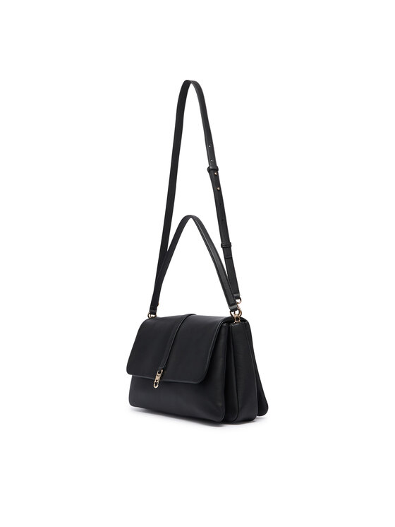 Tommy Hilfiger Tommy Hilfiger Ročna torba Th Libre Satchel AW0AW19197 Črna