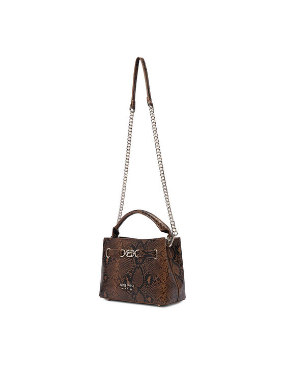 Nine West Nine West Сумка EO-CITY GRACE-LDA9420 SNAKE Коричневий
