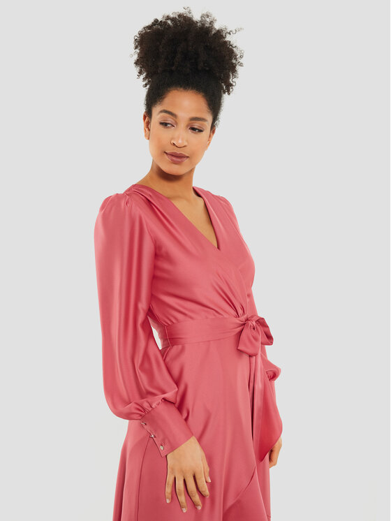Swing Swing Kokteiļkleita 5AE05800 Sarkans Regular Fit