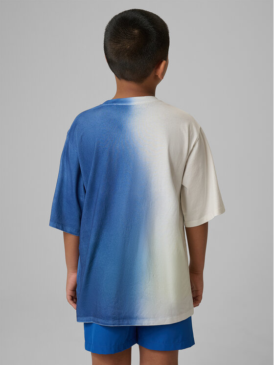 4F 4F T-Shirt BEACHSIDE CHILL Niebieski Loose Fit