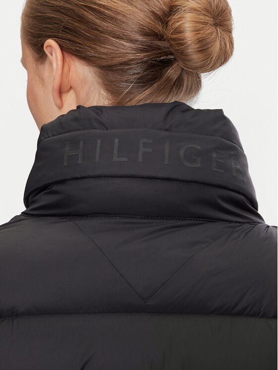 Tommy Hilfiger Tommy Hilfiger Μπουφάν πουπουλένιο WW0WW43553 Μαύρο Regular Fit