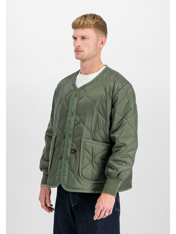 Alpha Industries Alpha Industries Kurtka outdoor ALS Liner Heritage Field Jacket Zielony Core Fit