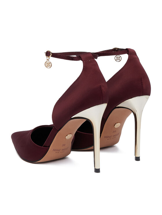 Nine West Nine West Štikle CEO-CWBFS255 Tamnocrvena