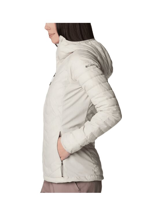 Columbia Columbia Kurtka przejściowa Powder Pass Hooded Jacket 1773211278 Beżowy Regular Fit