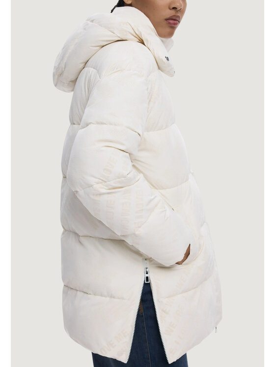 Desigual Desigual Giubbotto invernale PADDED_CADERA_FLOCK Bianco Original Fit
