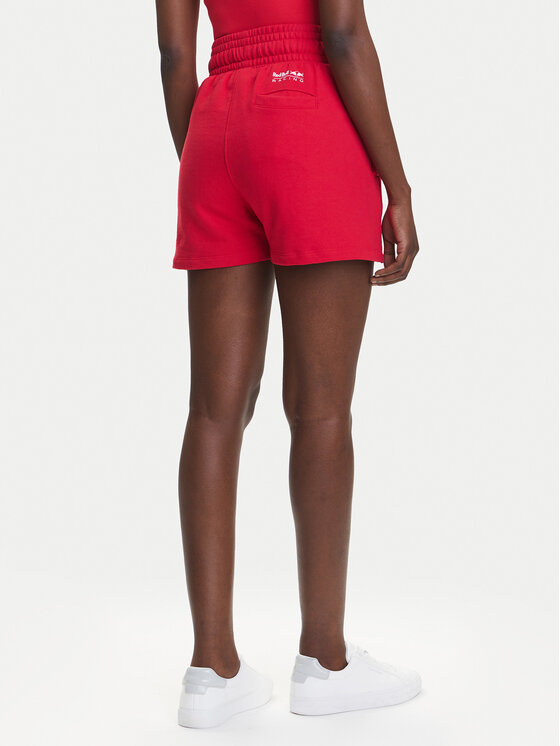 Pepe Jeans Pepe Jeans Športne kratke hlače Red Bull Racing RL800008 Rdeča Relaxed Fit