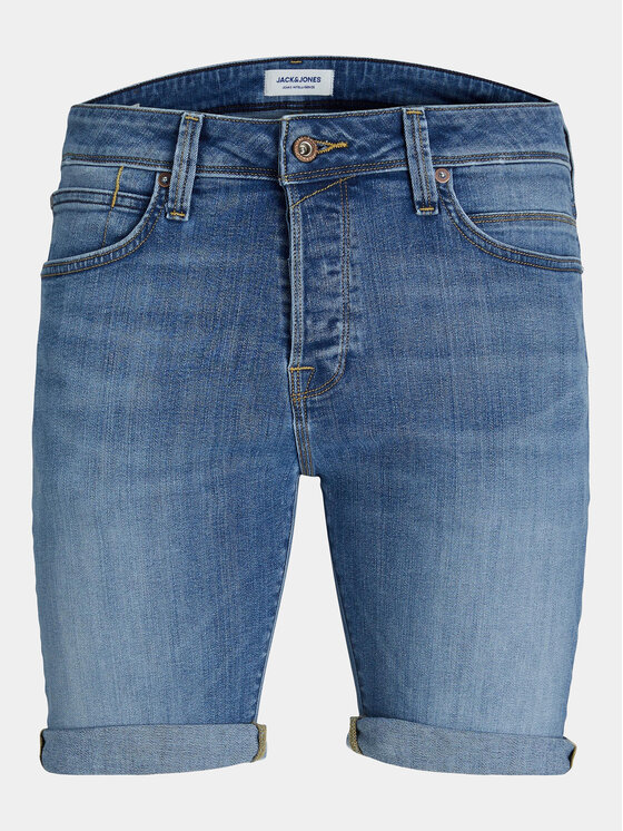 Jack&Jones Jack&Jones Džínsové šortky Jjirick 12250488 Modrá Regular Fit