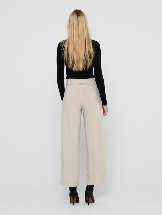 JDY JDY Pantaloni din material Geggo 15208430 Gri Wide Leg