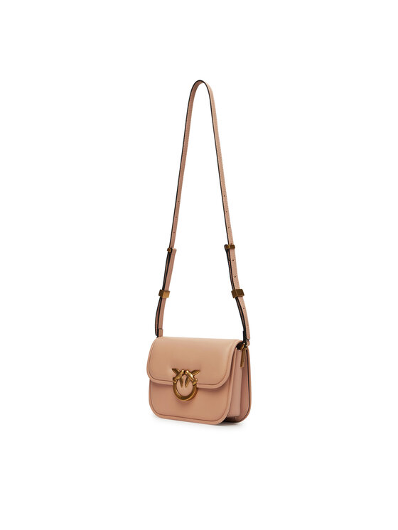 PINKO PINKO Rankinė Love Box Bag Fl Mini PE 25 PLTT 104297 A26L Rožinė