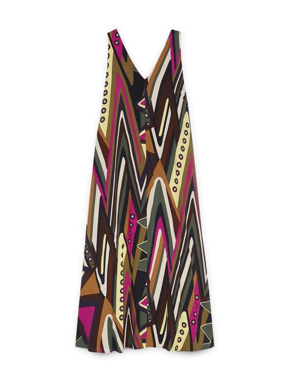 Fiorella Rubino Fiorella Rubino Abito da sera 7000L001164N0Z2 Verde A-Line Fit