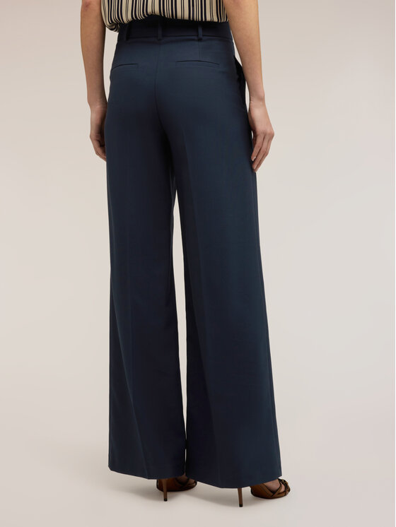 Motivi Motivi Pantaloni di tessuto P046Q004386N034 Blu Over Fit