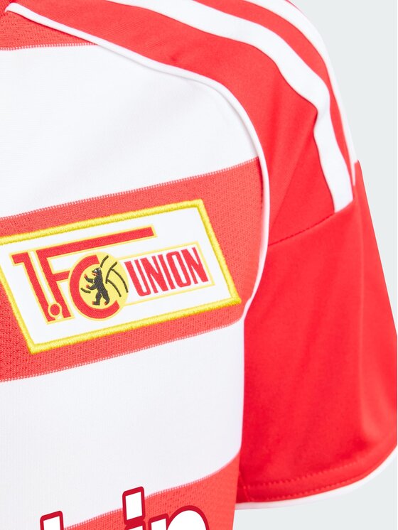 adidas adidas Koszulka techniczna 1. FC Union Berlin 25/26 Home Jersey Czerwony Reglan Fit
