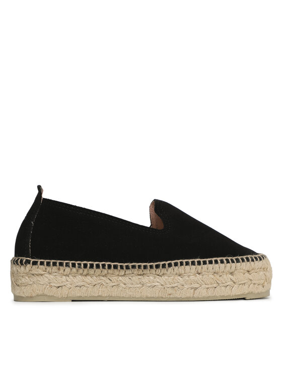 Manebi Manebi Εσπαντρίγιες Double Sole Espadrilles K 1.0 D0 Μαύρο