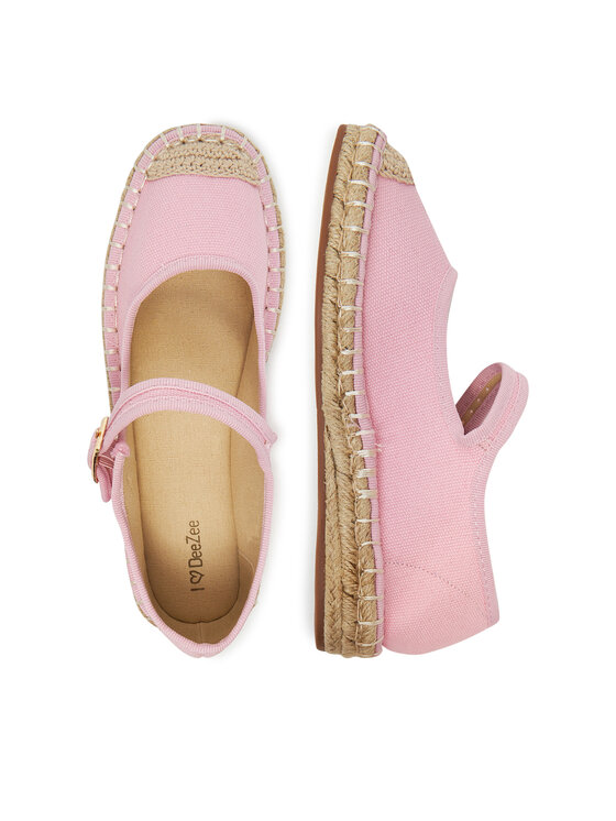 DeeZee DeeZee Espadryle Q88-512-1 Różowy