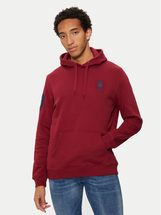 U.S. Polo Assn. U.S. Polo Assn. Pulóver MUP0683 Piros Regular Fit