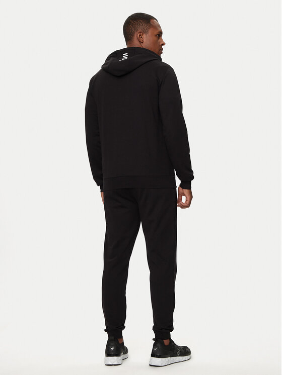 EA7 Emporio Armani EA7 Emporio Armani Tepláková súprava 8NPV64 PJVRZ 1200 Čierna Regular Fit