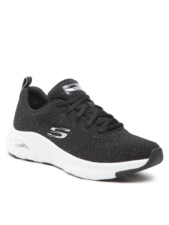 Skechers Skechers Сникърси Glee For All 149713/BKW Черен