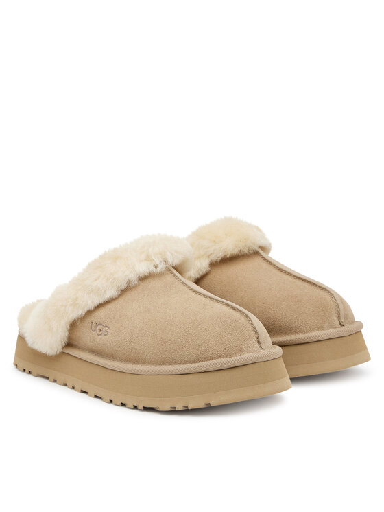 Ugg Ugg Kapcie W Disquette 1122550 Beżowy
