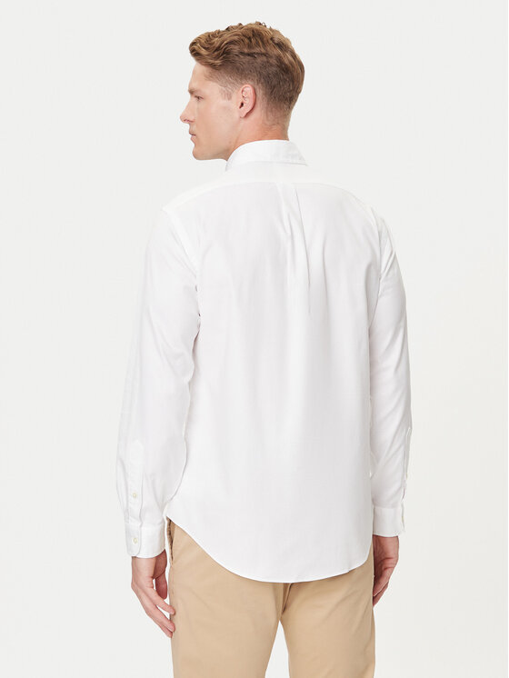 Polo Ralph Lauren Polo Ralph Lauren Srajca 710P06688002 Bela Custom Fit