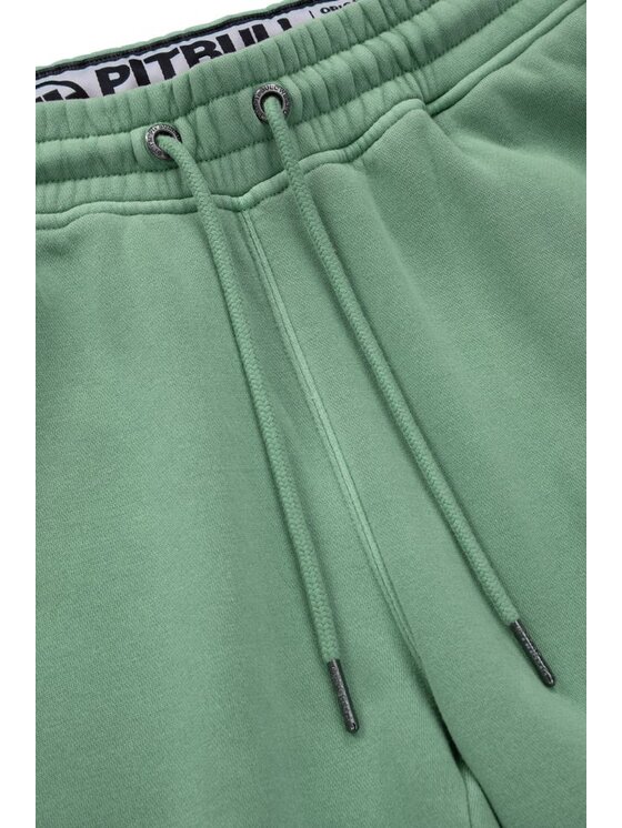 PITBULL PITBULL Spodnie dresowe Washed Manzanita II Zielony Regular Fit