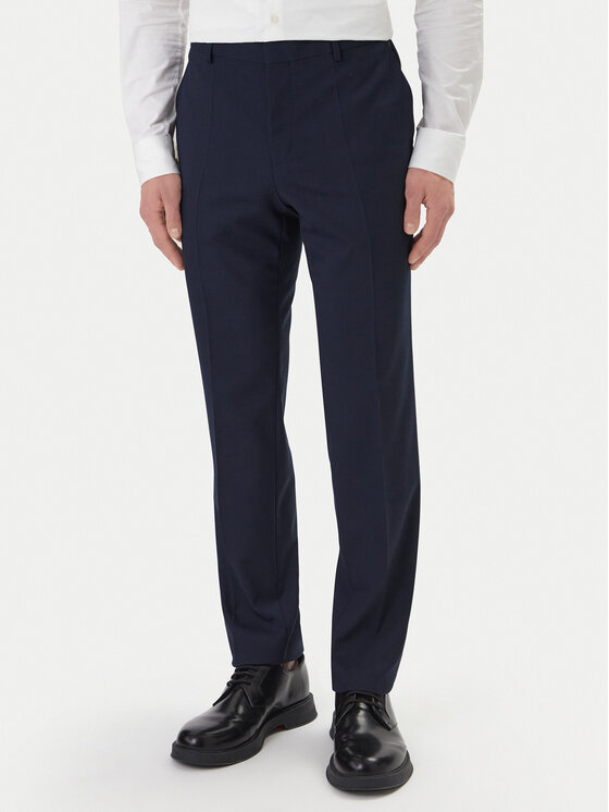 HUGO HUGO Uzvalks Henry/Getlin232X 50557616 Tumši zils Slim Fit
