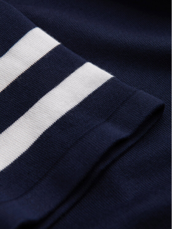 Ombre Ombre Polo OM-POSS-0177 Biały Regular Fit