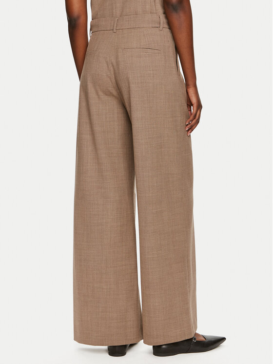 MAX&Co. MAX&Co. Pantaloni di tessuto Vacanze 2426136022200 Marrone Regular Fit