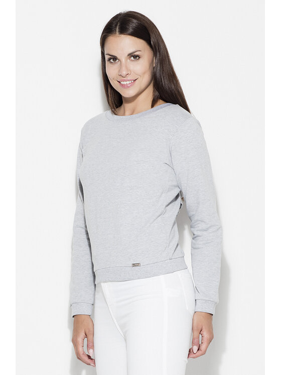 Lenitif Lenitif Blusa K350 Grigio Regular Fit