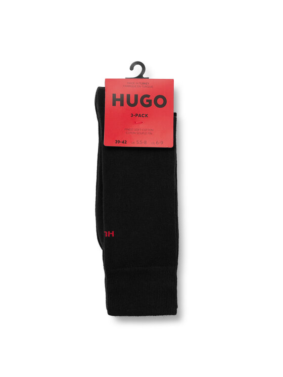 HUGO HUGO Ilgos kojinės 50493253 Juoda