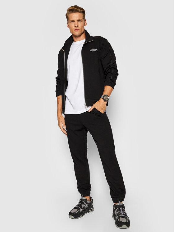 Felpa M-130446 Nero Regular Fit