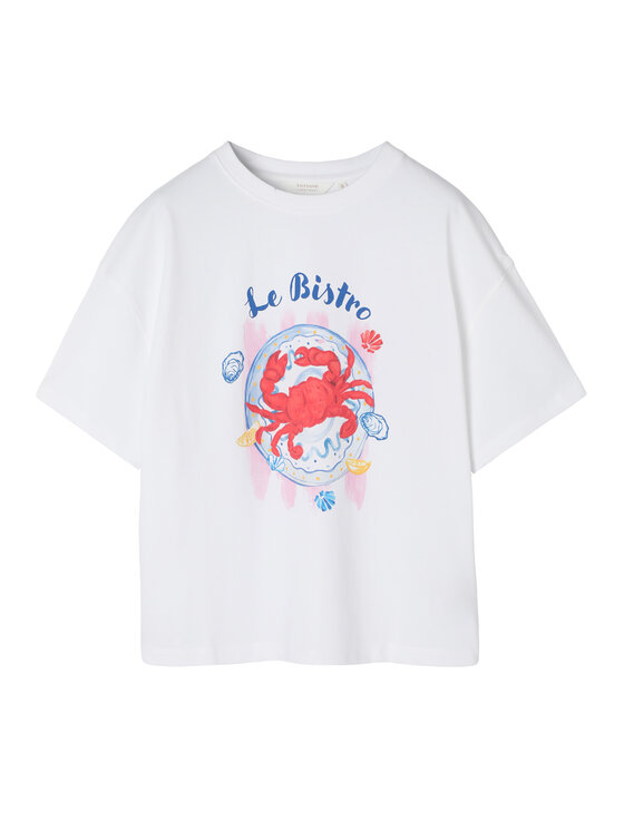 TATUUM TATUUM Tričko PLAYA Biela Classic Fit
