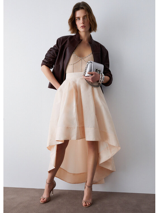 Liu Jo Liu Jo Gonna midi PA6041T8578X0753 Rosa Regular Fit