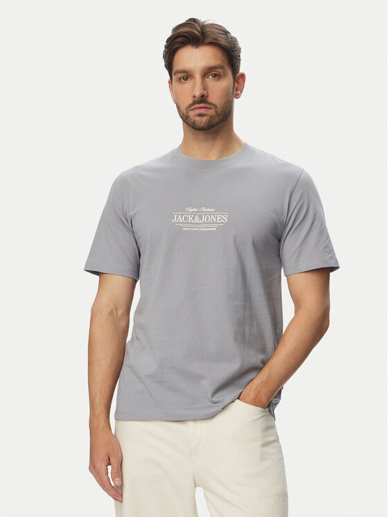 Jack & Jones Tricou Cassis 12295049 Albastru Regular Fit