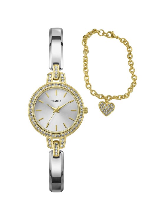 Timex Timex Hodinky TWG067800 Stříbrná