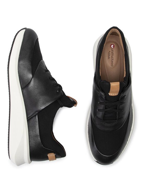 Clarks Clarks Сникърси Un Rio Lace 261403954 Черен