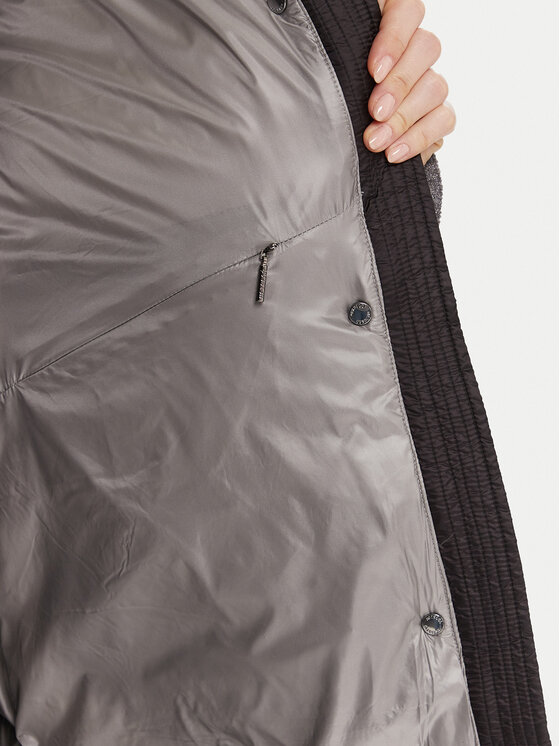 Hetregó Hetregó Зимно яке Karen 8P605 25WD02 Черен Regular Fit