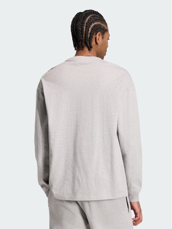 adidas adidas Longsleeve 165312 Szary jasny Loose Fit