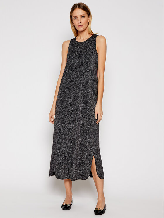 Max Mara Leisure Max Mara Leisure Vakarinė suknelė Elisir 36210116 Sidabrinė Regular Fit