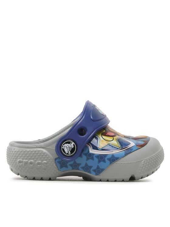 Gyerek Papucs Crocs, Méret: 19_20, Szürke, Fl Paw Patrol Patch Cg T 207487