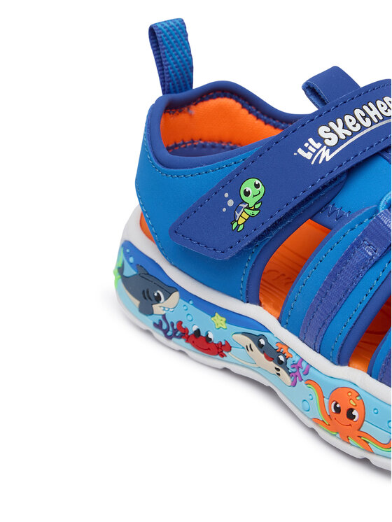 Skechers Skechers Sandale Infants' Play Scene Splash 407041N/LTBL Plava