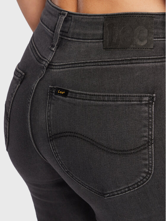 Lee Lee Jeansy Scarlett L31BSYSZ 112326926 Szary Skinny Fit