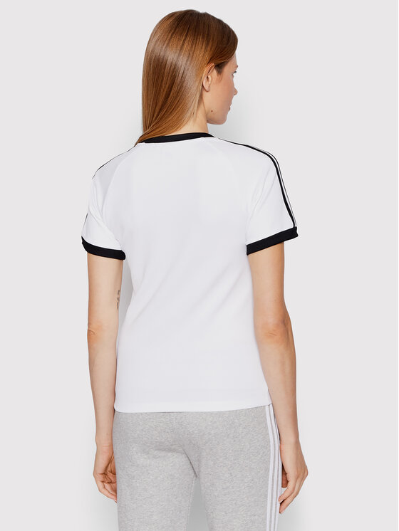 T-shirt adicolor Classics 3-Stripes HM6412 Bianco