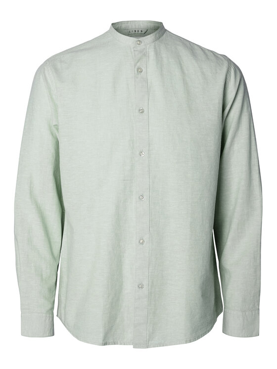 Selected Homme Selected Homme Košile 16079054 Zelená Regular Fit